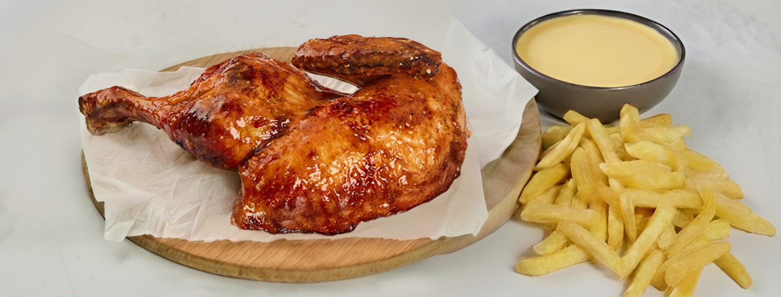 Half Rotisserie Honey mustard